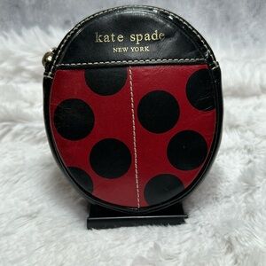 Kate Spade lady bug coin purse